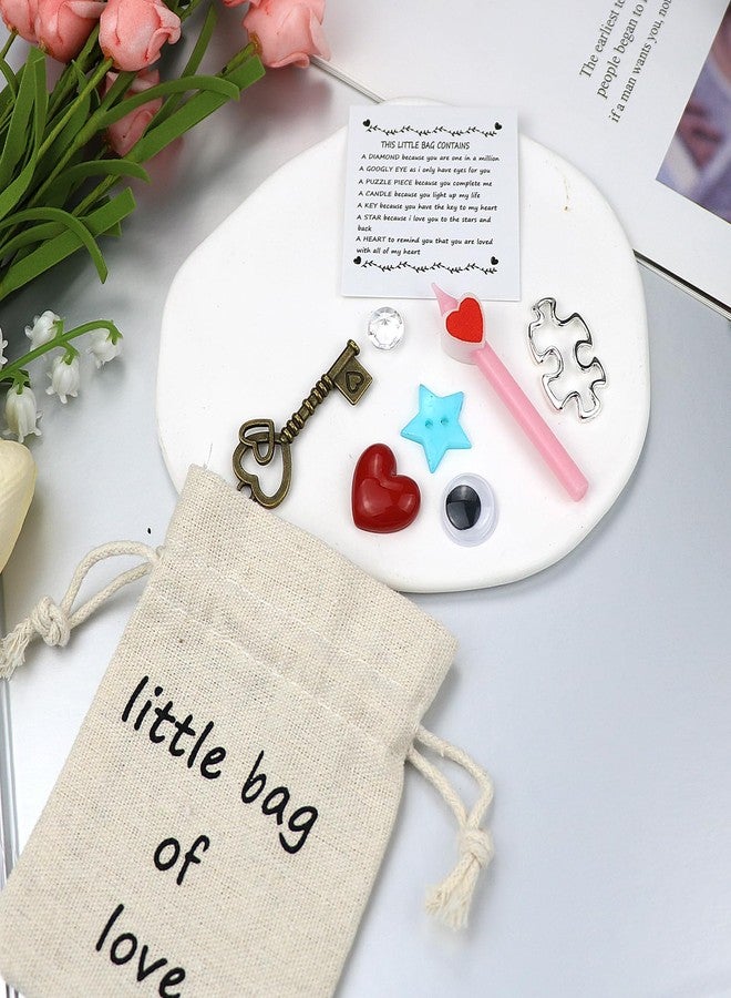 LUOKIFUR I Love You Small Bag Accessories Gift Anniversary Love Gift Souvenir Girlfriend Boyfriend Gift Family and Friendship Gift(Love Bag) - Image 4