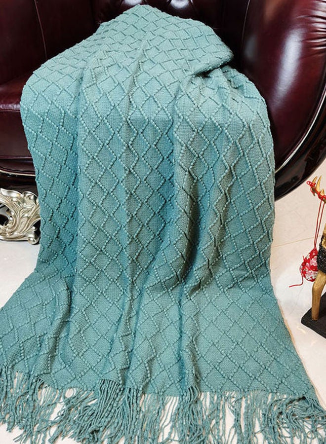 NIBEMINENT Sofa Blanket Combination Green 127x173cm  - Image 2