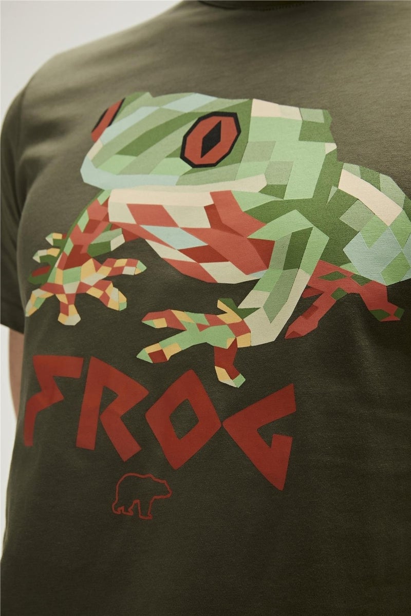 Frog T-Shirt Khaki 23.01.07.011-C70