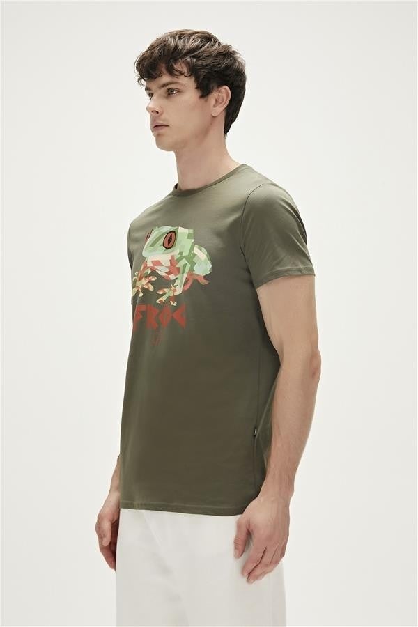 Frog T-Shirt Khaki 23.01.07.011-C70