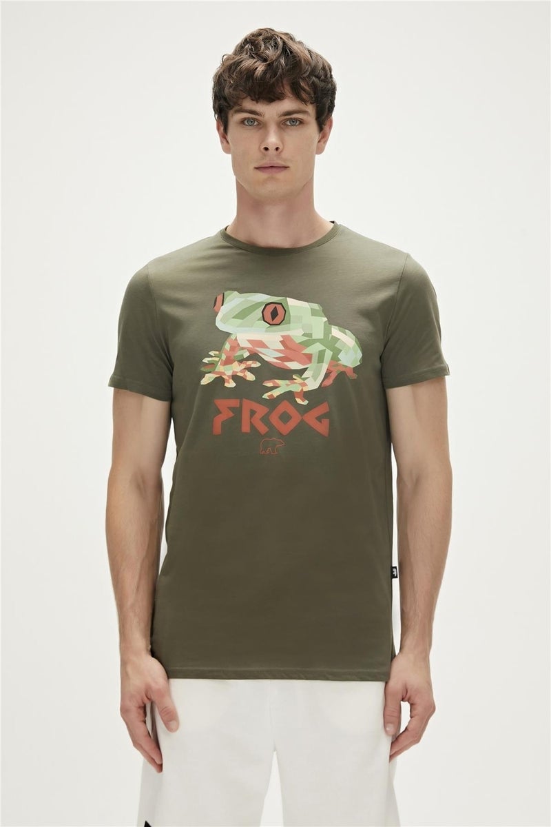 Frog T-Shirt Khaki 23.01.07.011-C70