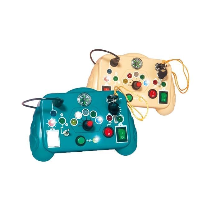 BLiSS HUES Montessori Busy Board, Baby & Toddler Toys for 1-3 Years Old- Baby Sensory Board-Sensory Educational Toys for Toddler (Style 01) - Image 1
