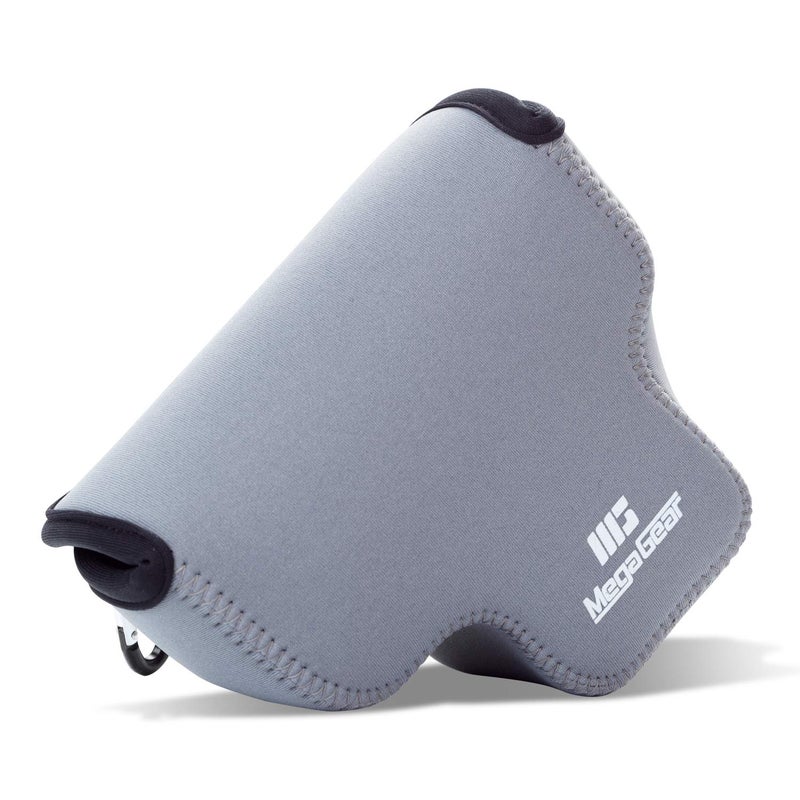 MegaGear MG1957 Ultra Light Neoprene Camera Case Compatible with Sony Alpha 7C, A7 C, A7C II, A7C (18-55mm) - Gray - Image 4