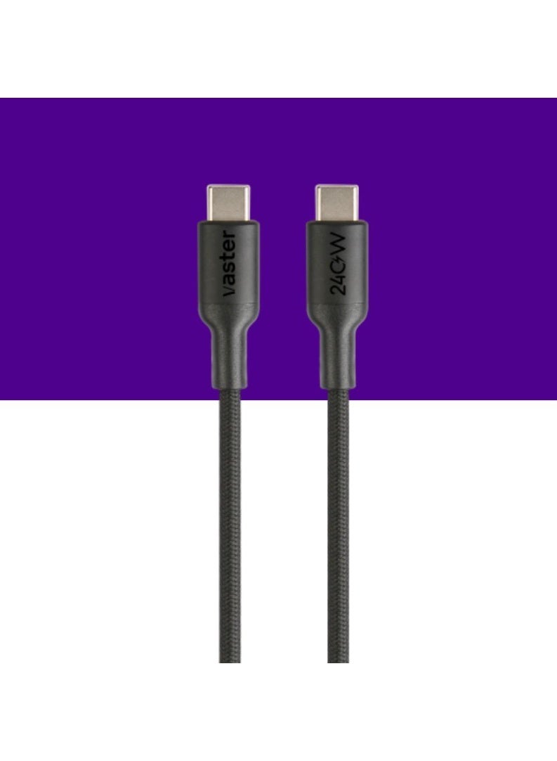 فاستر Vaster Type C Cable 2m usbc 2 M 240W