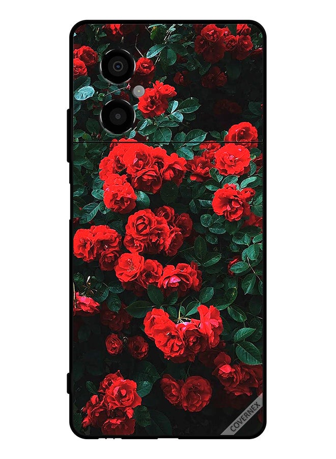 Covernex Protective Case Cover For Xiaomi Poco M4 5G Garden Of Roses - Image 1