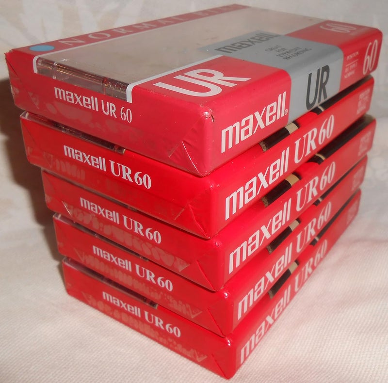 Maxell Maxell UR 60 Position IEC Type I Normal Audio Cassette  5 Pack - Image 2