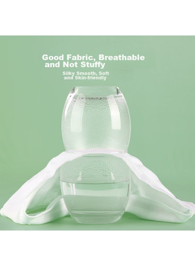 BADIGAO Baidi Gao Disposable Women's Underwear Bra, Pure Cotton, Sterilized, No-wash, Individually Packaged, Daily Disposable, 5-pack, Size L - Image 3