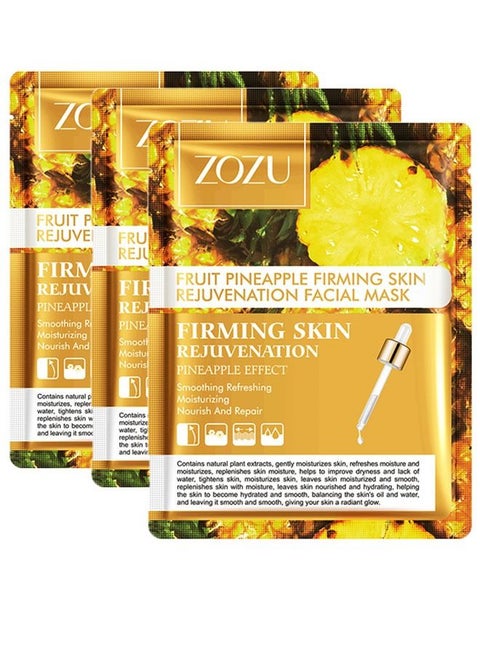 Fruit Pineapple Firming Skin Rejuvenation Facial Mask