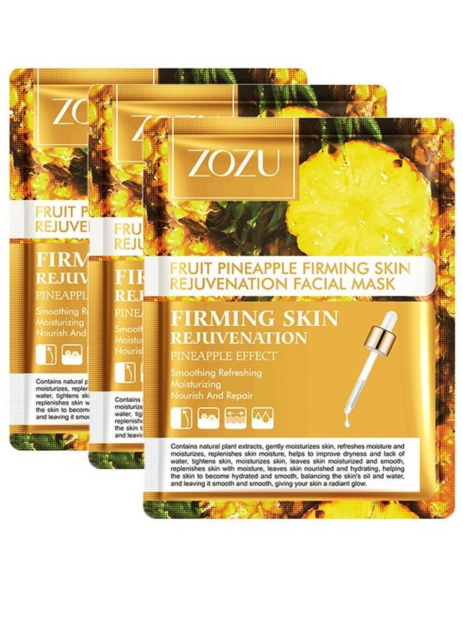 Fruit Pineapple Firming Skin Rejuvenation Facial Mask