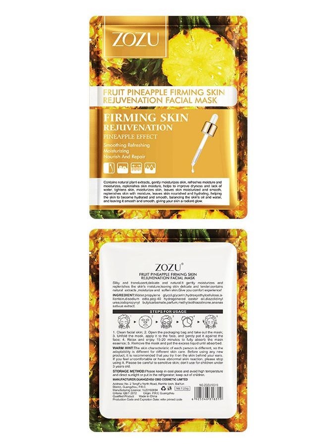 Fruit Pineapple Firming Skin Rejuvenation Facial Mask