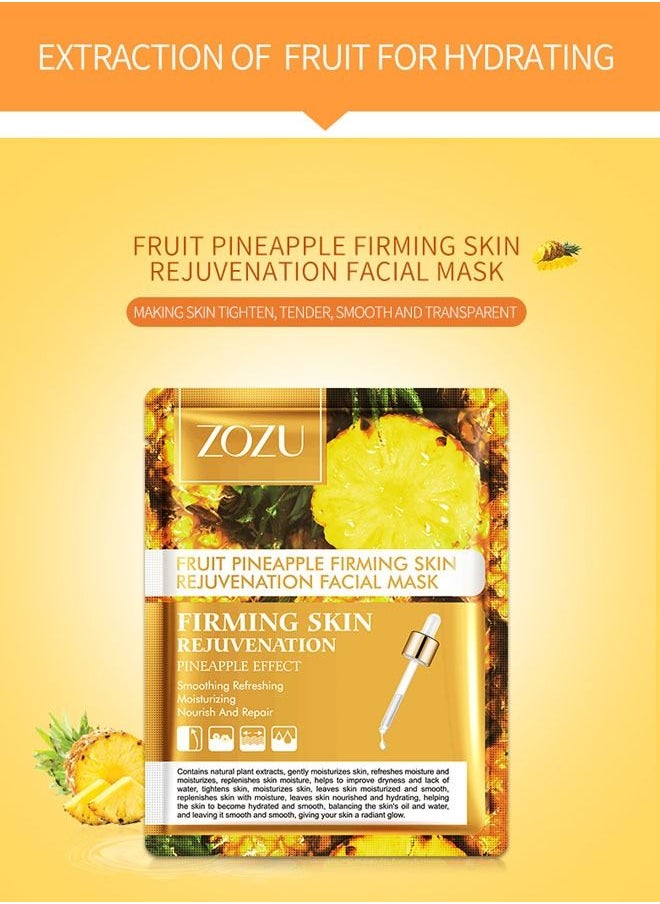 Fruit Pineapple Firming Skin Rejuvenation Facial Mask