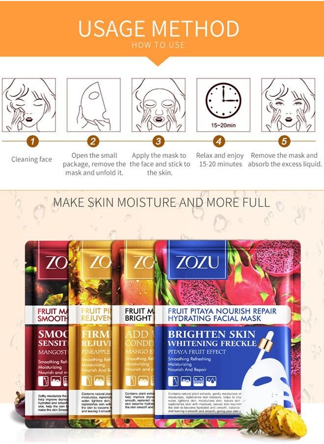 Fruit Pineapple Firming Skin Rejuvenation Facial Mask