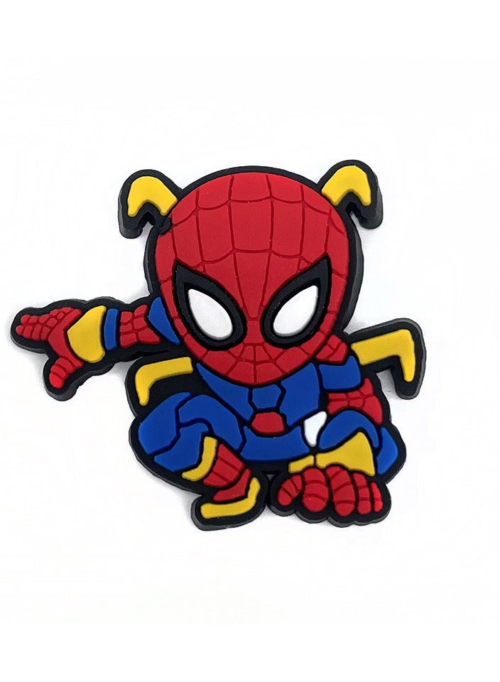 Marvel Hero Spider-Man Cartoon Crocs Accessories - Image 1