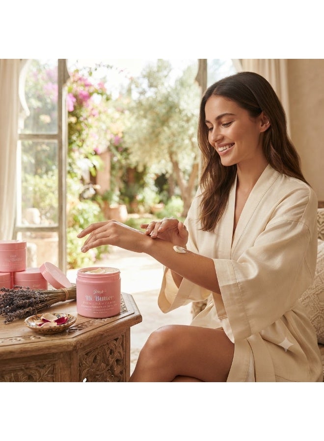 بادي باتر بينك (Pink Hi Butter) لترطيب وتغذية الجسم - بتركيبة طبيعية فائقة للجلد الجاف - 350  مل - Image 2