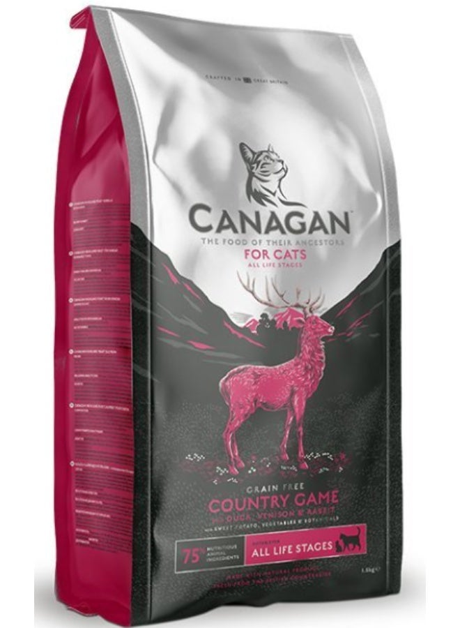Canagan Country Game Dry Cat Food 4kg - Image 2