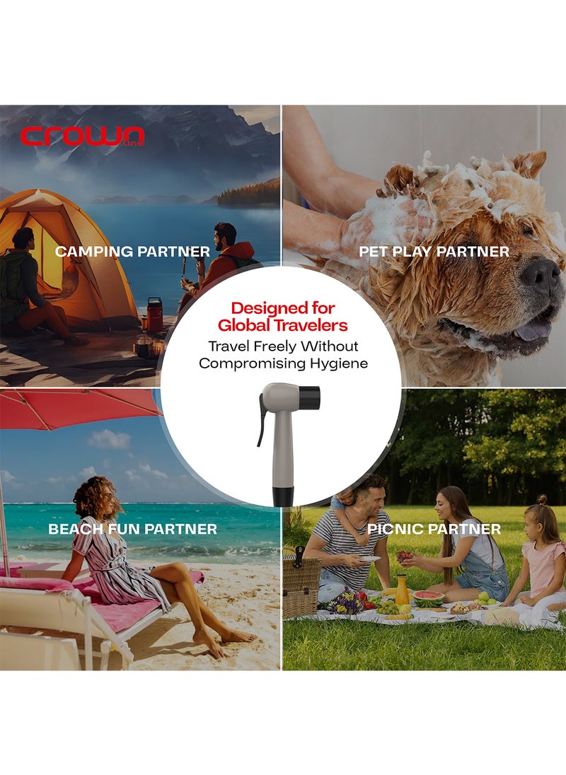 Crownline مجموعة بيديه سفر محمولة وقابلة لإعادة الشحن من Crownline RPB-350 مع بطارية ليثيوم أيون قوية بسعة 10000 مللي أمبير في الساعة  - Image 3