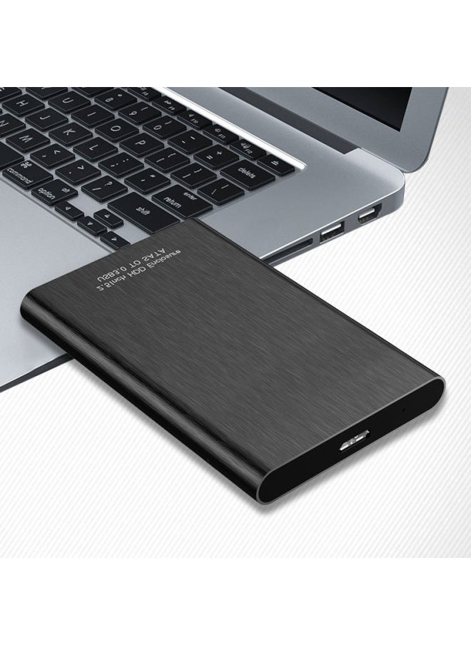 Matte Stripe USB3.0 High Speed Mobile Hard Disk Box 2.5 Inch Computer SATA Hard Disk Box-Color:Black USB3.0 SATA Serial Port  - Image 2