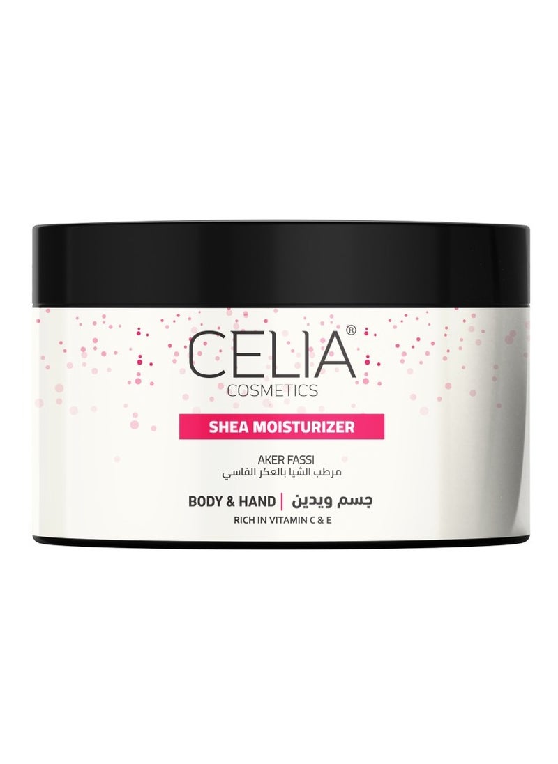 CELIA COSMETICS Shea Moisturizer Aker Fassi Rich In Vitamin E And Almond Oil 300 g  - Image 1