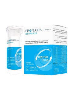 Proflora كبسولات ريستور بلس للبالغين 30 كبسولة  - Image 2