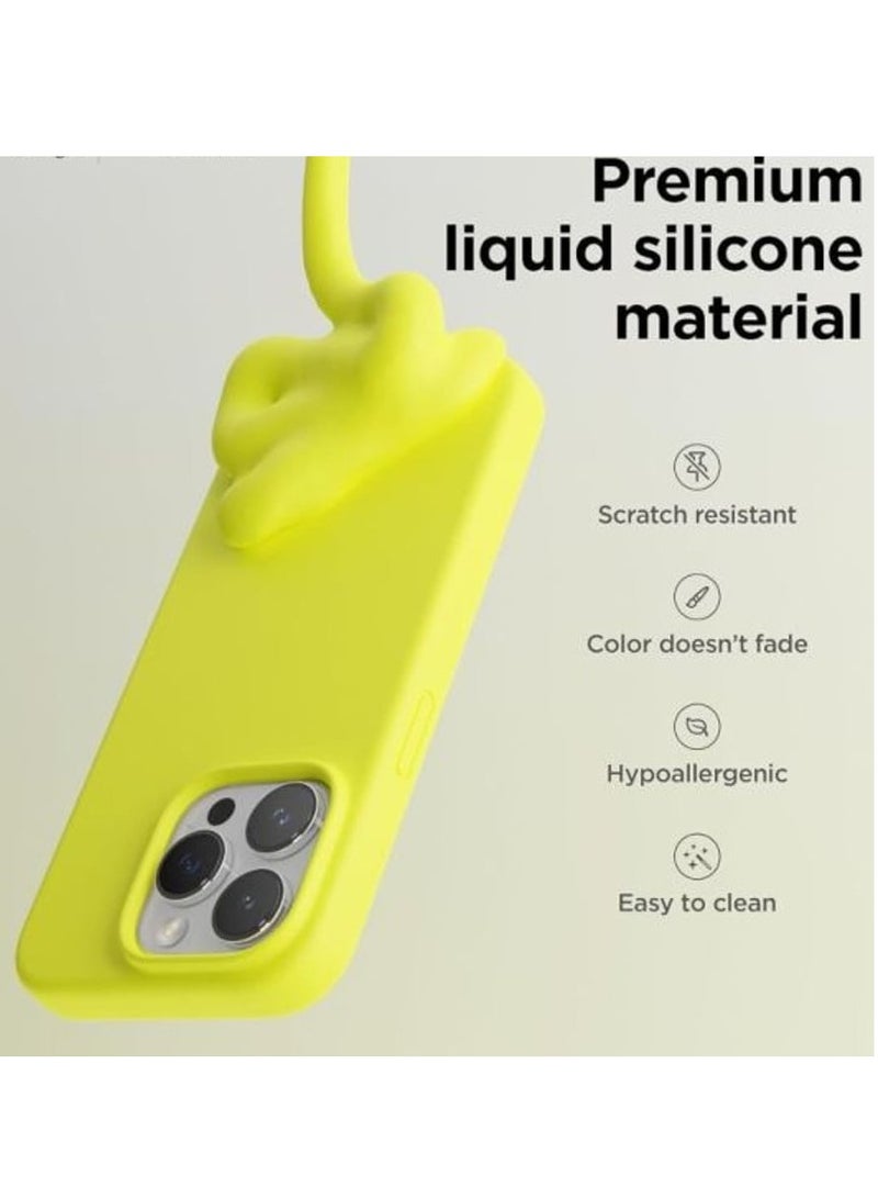 BORTONY iPhone 16 Pro Case 6.3 inch Liquid Silicone Case iPhone 16 Pro Cover Gel Rubber Soft Silky Touch Shockproof Thin Protective Cover for Apple iPhone 16 Pro - Image 2