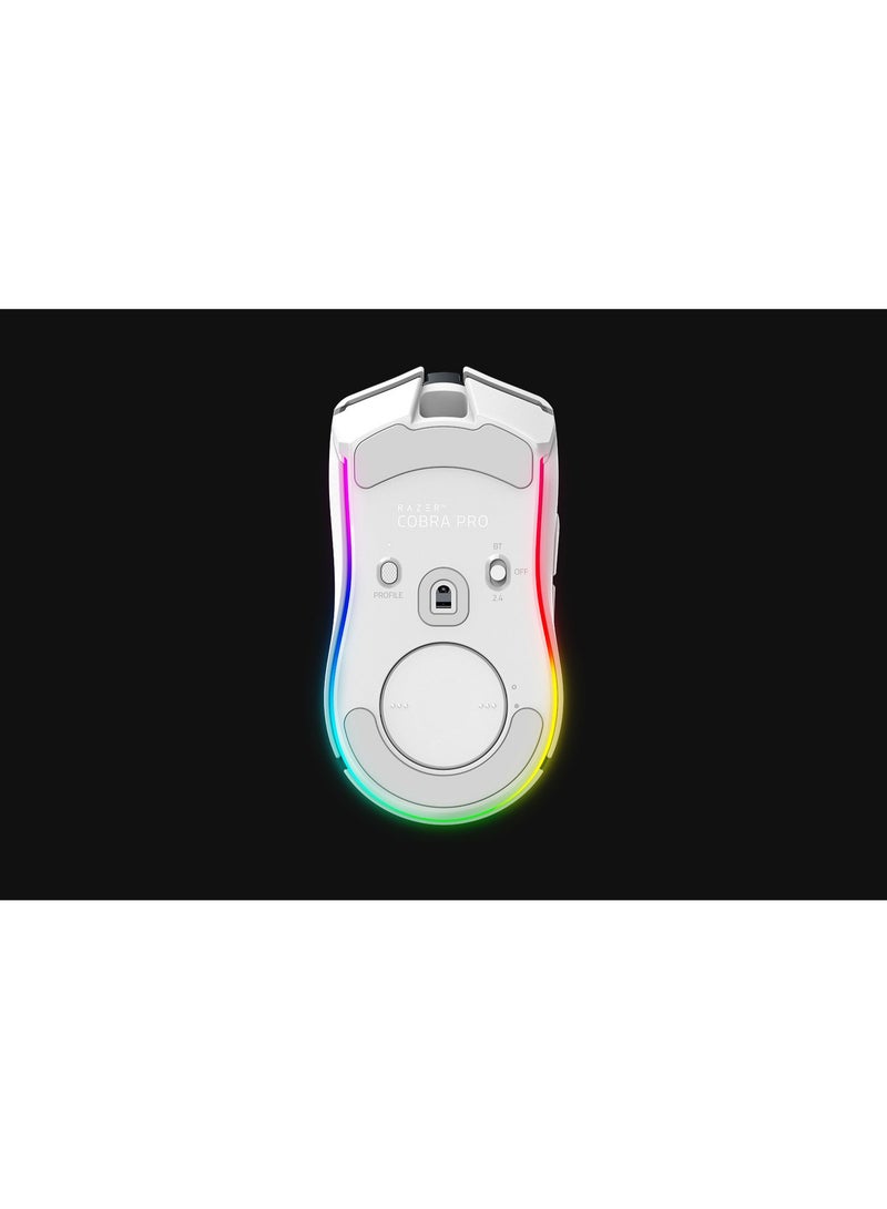 جايمنغ Razer Cobra Pro Wireless Gaming Mouse White | RZ01-04660200-R3G1 - Image 3