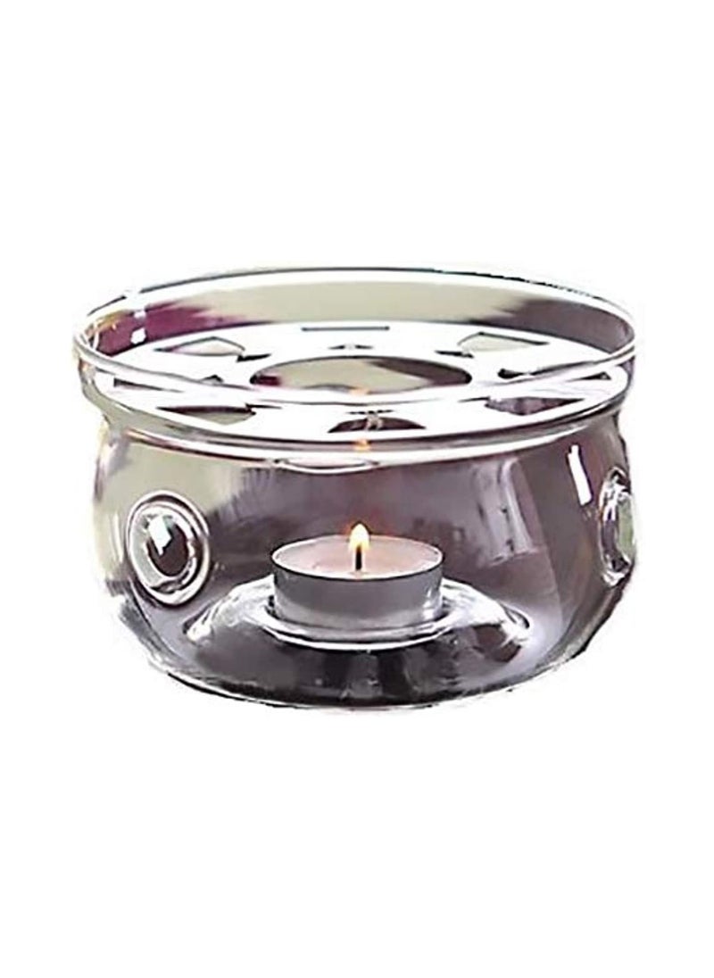 Cool Baby Glass Teapot Tealight Candle Tea Warmer – Flat Bottom Burner 