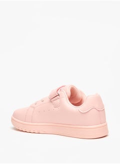 Kappa Girls' Star Print Sneakers with Hook and Loop Closure  - Image 2