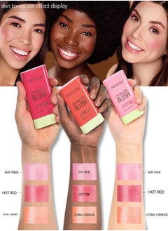 Meidián Blush Stick, Blush Cream for Cheeks Eyes Lips,Blush in Natural with Waterproof Sweat-Resistant, Tinted Solid Stick with Long Lasting, Nude Makeup Multi-Use Color Stick Creamy Blush, Shy Pink  - Image 5