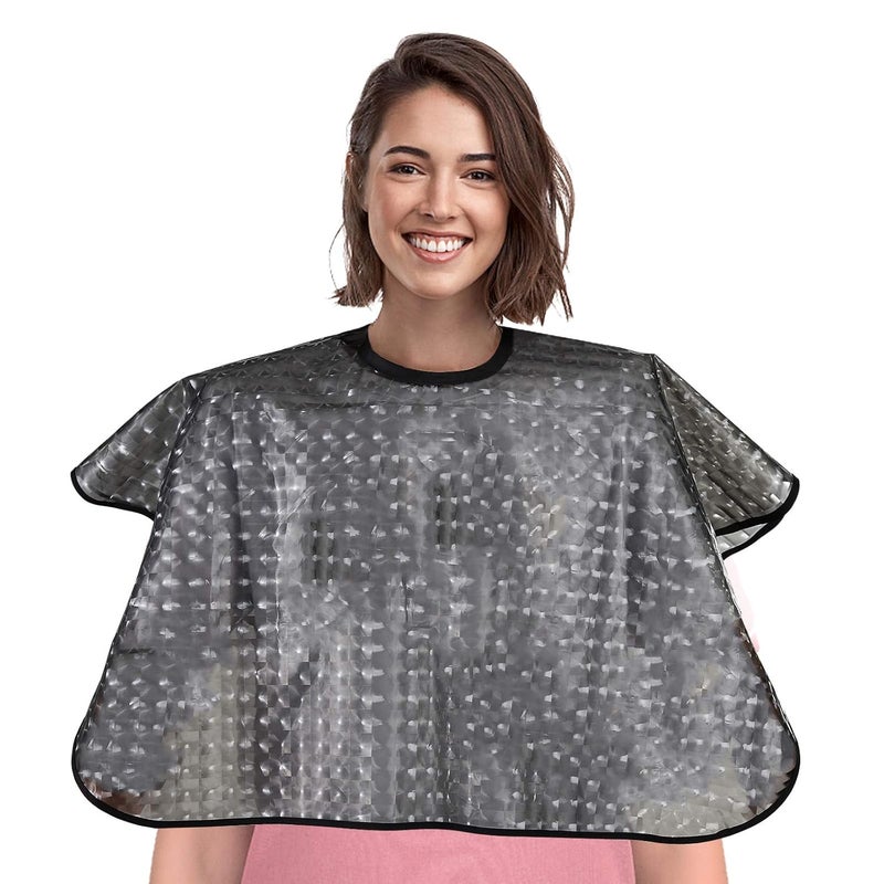 Waterproof unisexadult Hair Dye CapeShort CombOut Capes for Hair StylistMakeup Apron for Hair ColorBleachShampoo and More