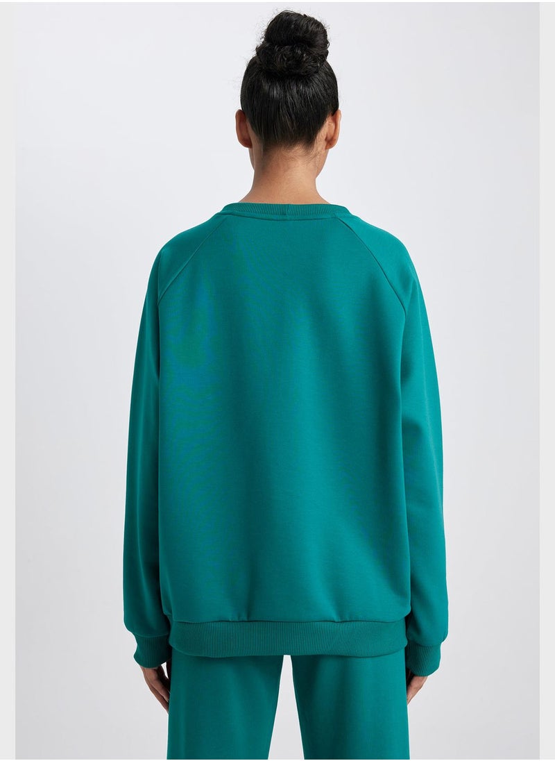 DeFacto Crew Neck Sweatshirt  - Image 2