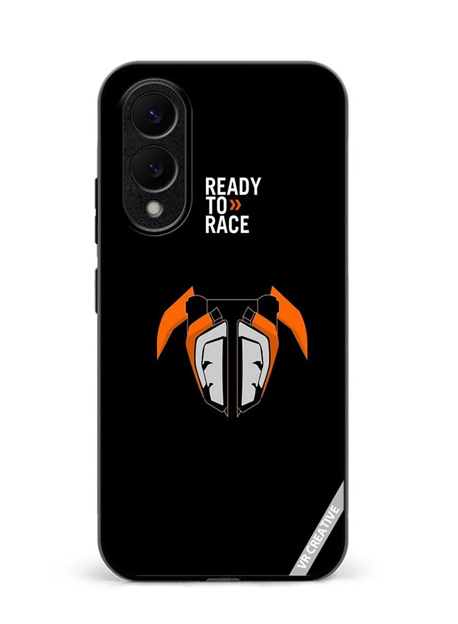 VR CREATIVE Protective Case Cover For Samsung Galaxy S25 Edge Ktm Duke Design Multicolour