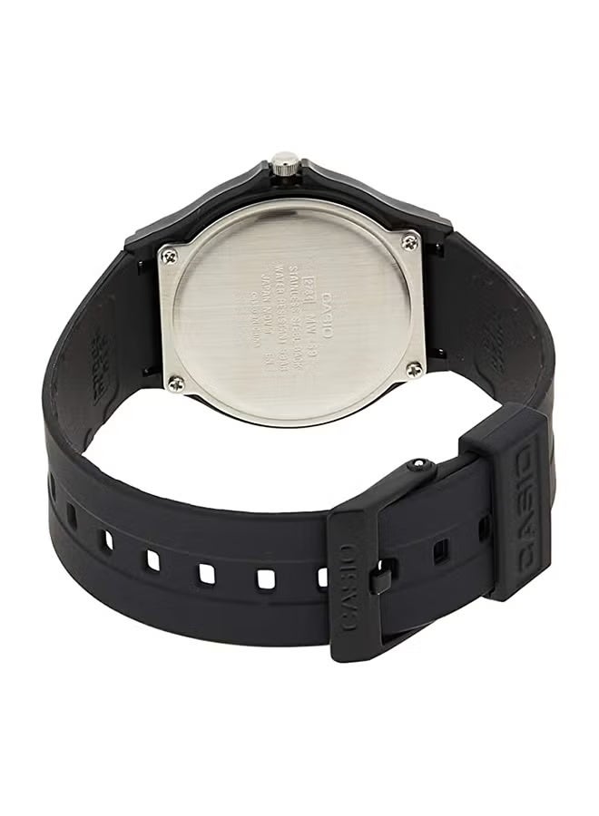 Casio MW-59-1EVDF Men’s Analog Quartz Watch – Classic Black Dial with Date Display, Water Resistant 50M, Durable Resin Band, Lightweight Casual Timepiece, Reliable Japanese Quartz Movement - Image 2