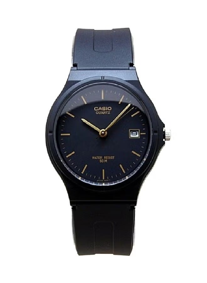 Casio MW-59-1EVDF Men’s Analog Quartz Watch – Classic Black Dial with Date Display, Water Resistant 50M, Durable Resin Band, Lightweight Casual Timepiece, Reliable Japanese Quartz Movement - Image 1