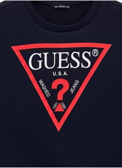 GUESS Kids Logo Fleece Sweatshirt  - Image 3