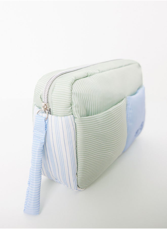 women'secret Medium Striped Print Toiletry Bag  - Image 4