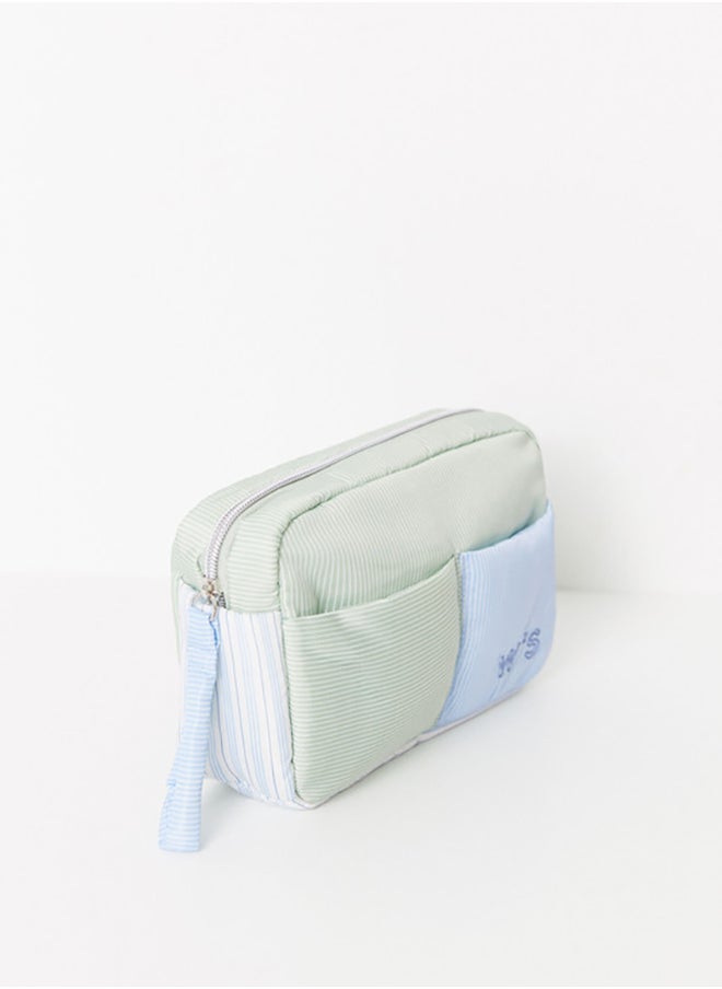 women'secret Medium Striped Print Toiletry Bag  - Image 5
