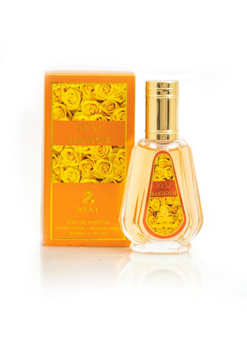 Ayat Perfumes Bakhour Eau de Parfum 50 ml – Oud, Incense & Amber – Arabic Perfume Made in Dubai - Image 2