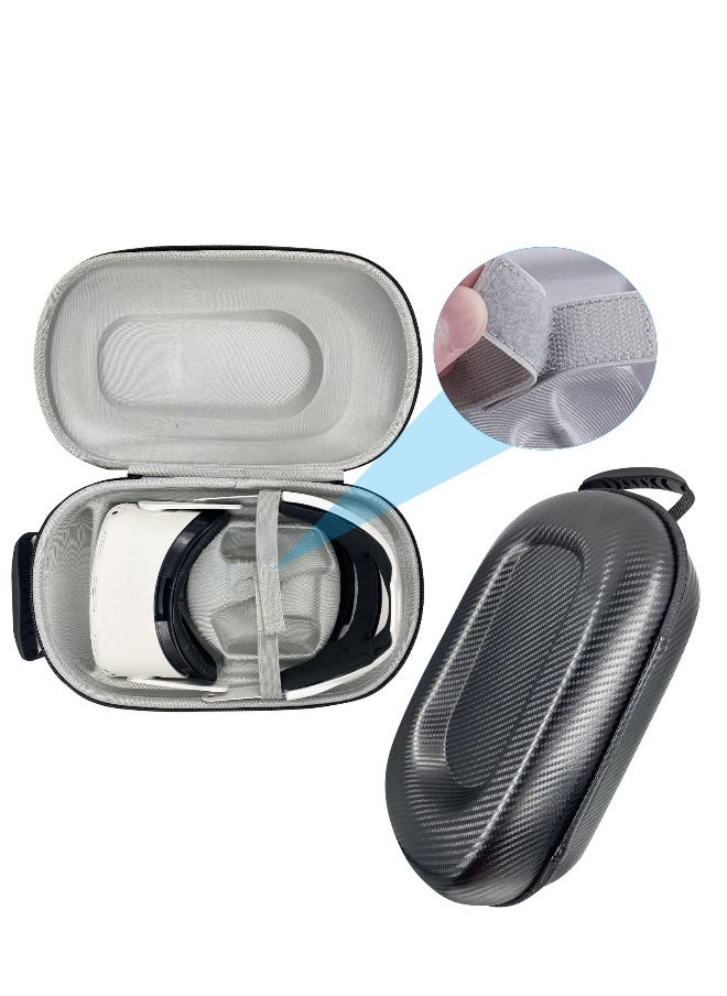 Generic Suitable for Oculus Quest 2 and Oculus Quest 2 All-in-One VR Headset Hard Storage Case, Quest 2 Storage Case, Fits Oculus Quest 2 Accessories Large Space Cover  Bag, Home Storage(Black)  - Image 5