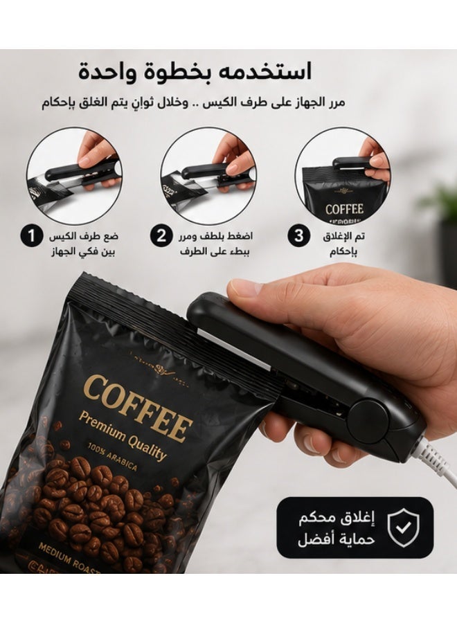 Portable Mini Heat Bag Sealer – Easy-to-Use Plastic Bag Sealing Machine for Food Storage - Image 1