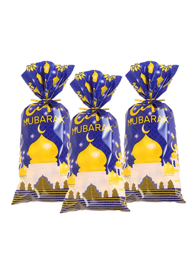 general 100 Pcs Ramadan Eid Goodie Bags Eid Mubarak Gift Bags Ramadan Kareem Eid Mubarak Decorations For Home Ramadan Eid Gift - Image 3