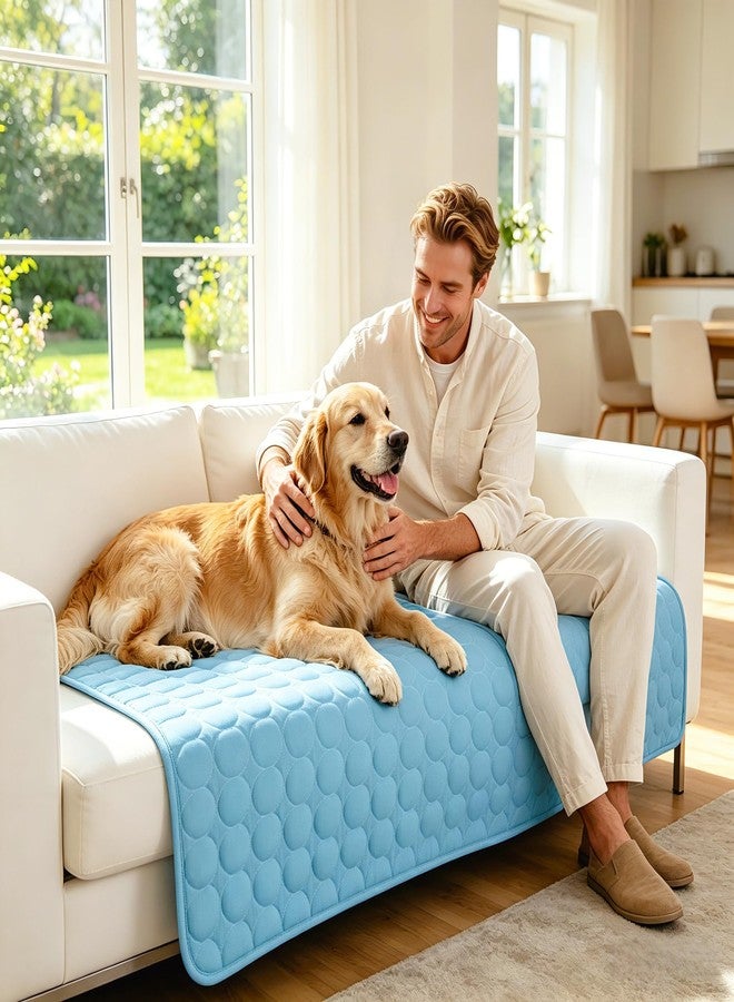 VeMee Dog Cooling Mat Arc-Chill Cooling Dog Bed Mats, Q-Max>0.4 Washable Pet Cooling Pad Breathable Cooling Mat for Dogs & Cats Indoor & Outdoor Car Seats - Image 4