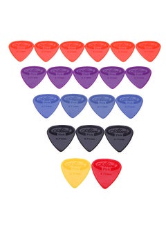 AP-G 20pcs 0.71mm Projecting Nylon Guitar Picks Plectrums