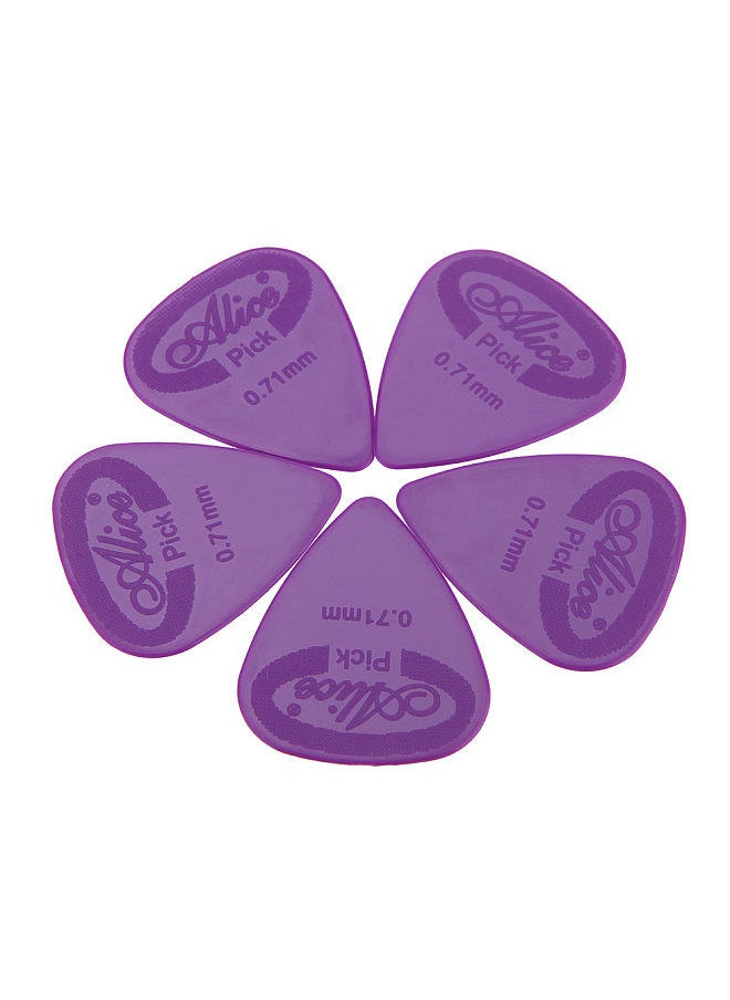 Alice - AP-G 20pcs 0.71mm Projecting Nylon Guitar Picks Plectrums - Image 1
