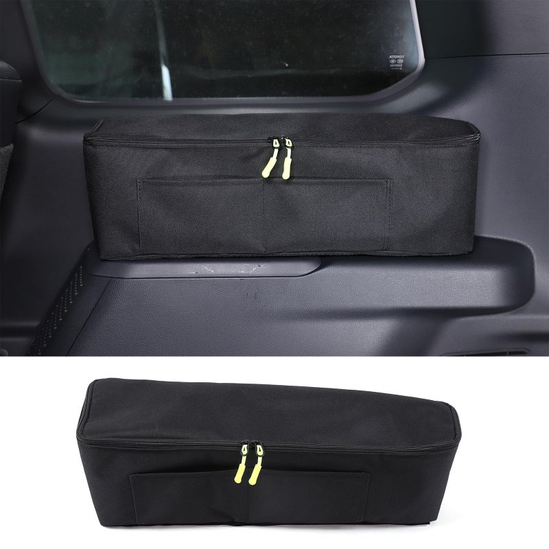 Heutamo Trunk Organizers Storage Bag Compatible with Toyota Land Cruiser Prado 250 J250 LC250 2024 2025 Trunk Storage Bag Organizer Accessories 1PcsRight Side