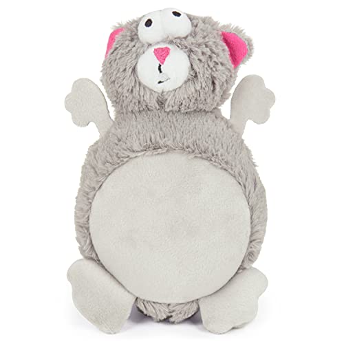 goDog Action Plush Squirrel Animated Squeaky Dog Toy Chew Guard Technology Gray One Size - Image 1