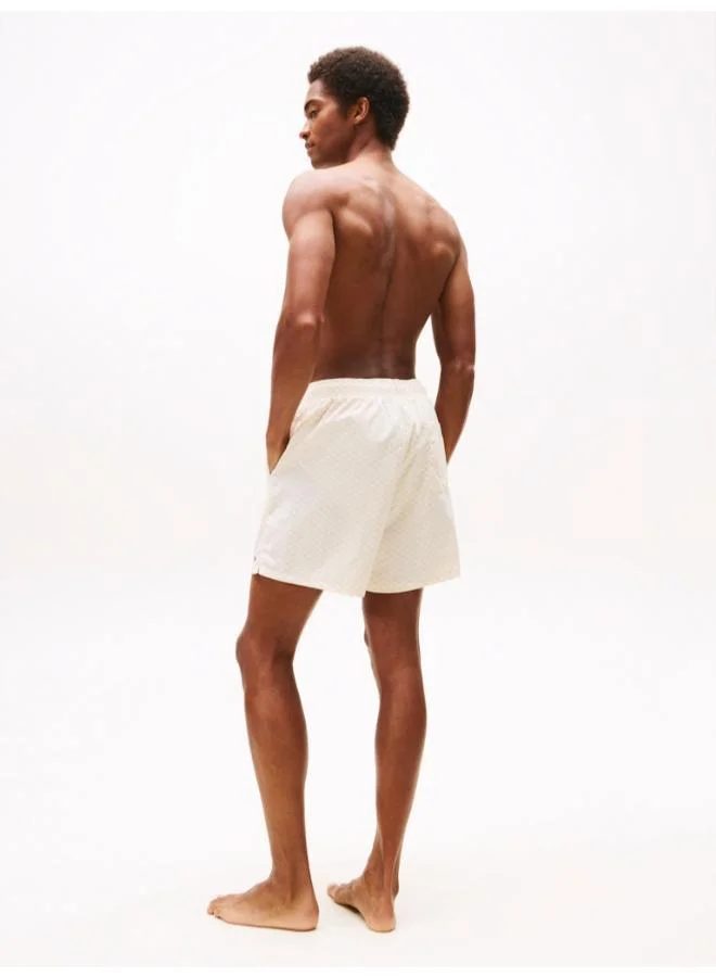 TOMMY HILFIGER Medium Drawstring Printed Swim Shorts