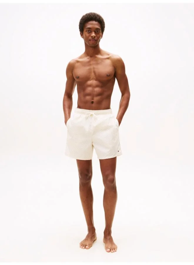 TOMMY HILFIGER Print Mid Length Swim Shorts
