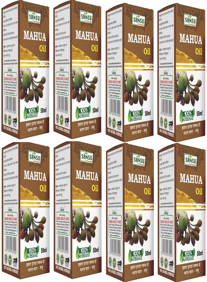Sansu Mahua Ka Tail 50ml (Pack of 8) | Natural & Pure | Ayurvedic. - Image 1
