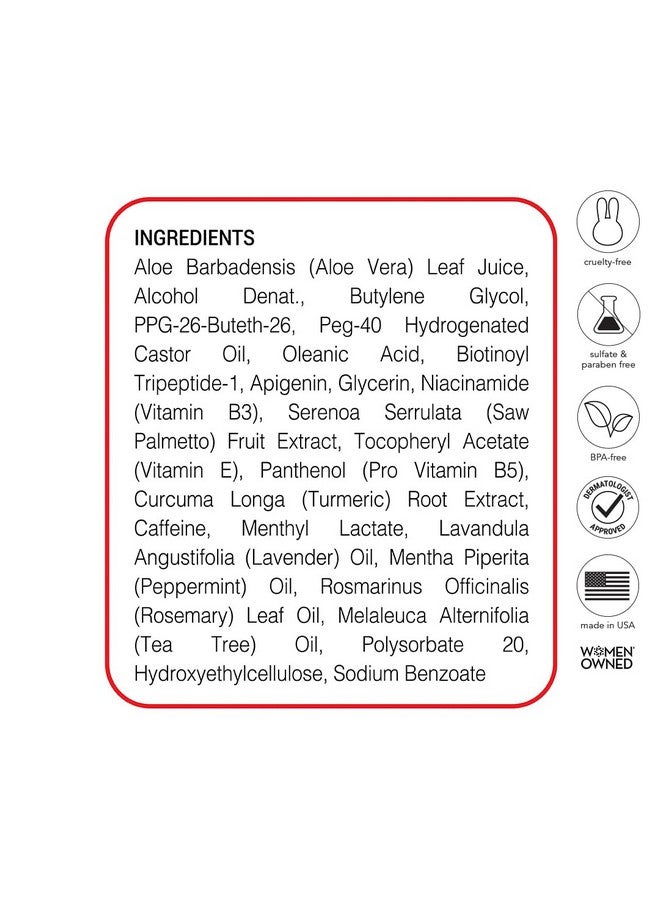 هيرتامين سيروم هيرتامين لفروة الرأس | شعر أكثر كثافةً وتغذيةً وفروة رأس صحية (عبوة من قطعتين) - Image 5