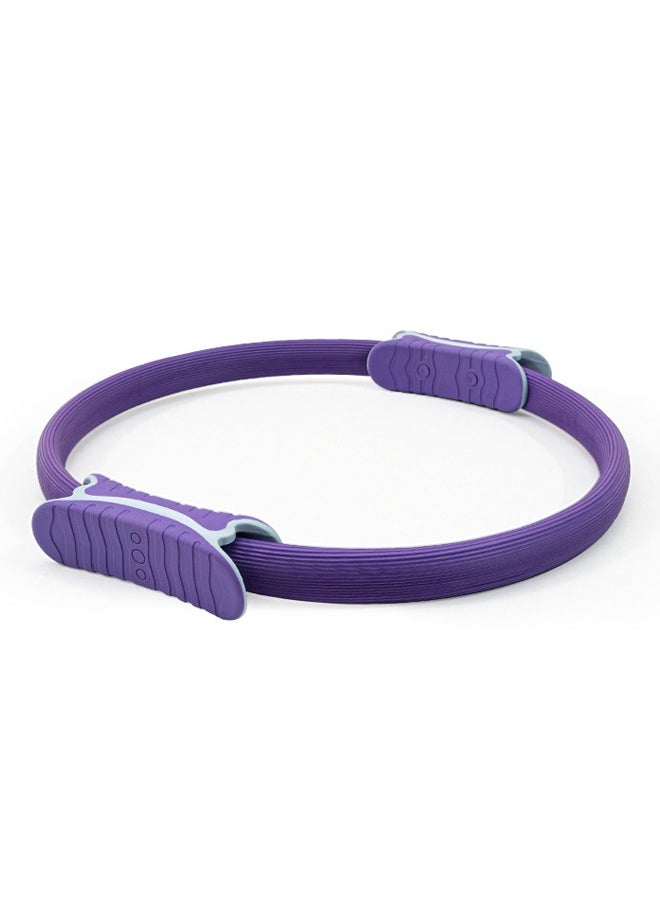 Circle Yoga Ring, Pilates Fitness Circle Ring 39.5X39.5cm, Purple